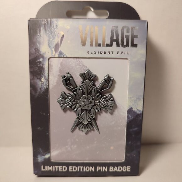 Resident Evil Village Limited Edition House Dimitrescu Pin Badge Official - Picture 1 of 2